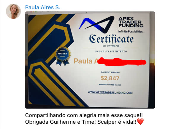 Saque de 2.847 dólares